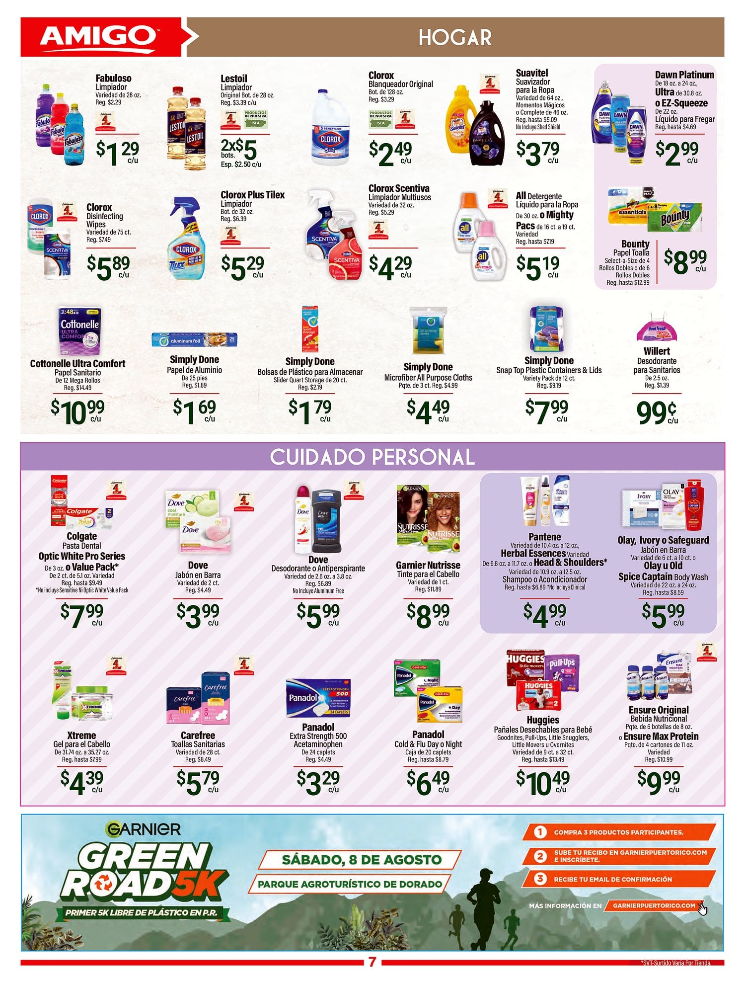 Página 7 del Shopper de Amigo. Válido del 16/07/2026 al 22/07/2026