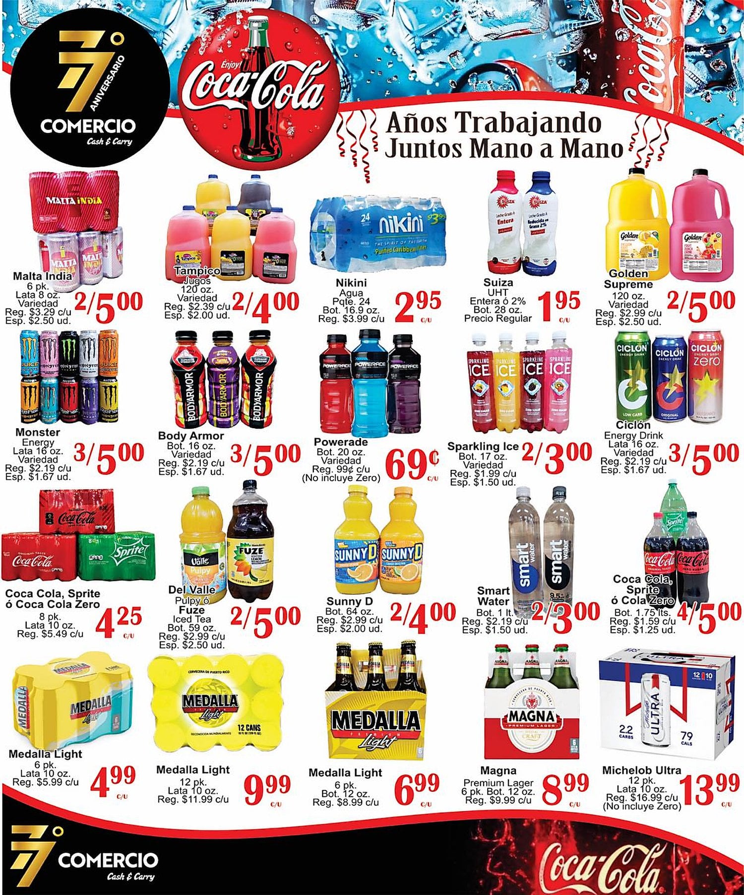 Página 7 del Shopper de Comercio C&C. Válido del 08/07/2026 al 21/07/2026