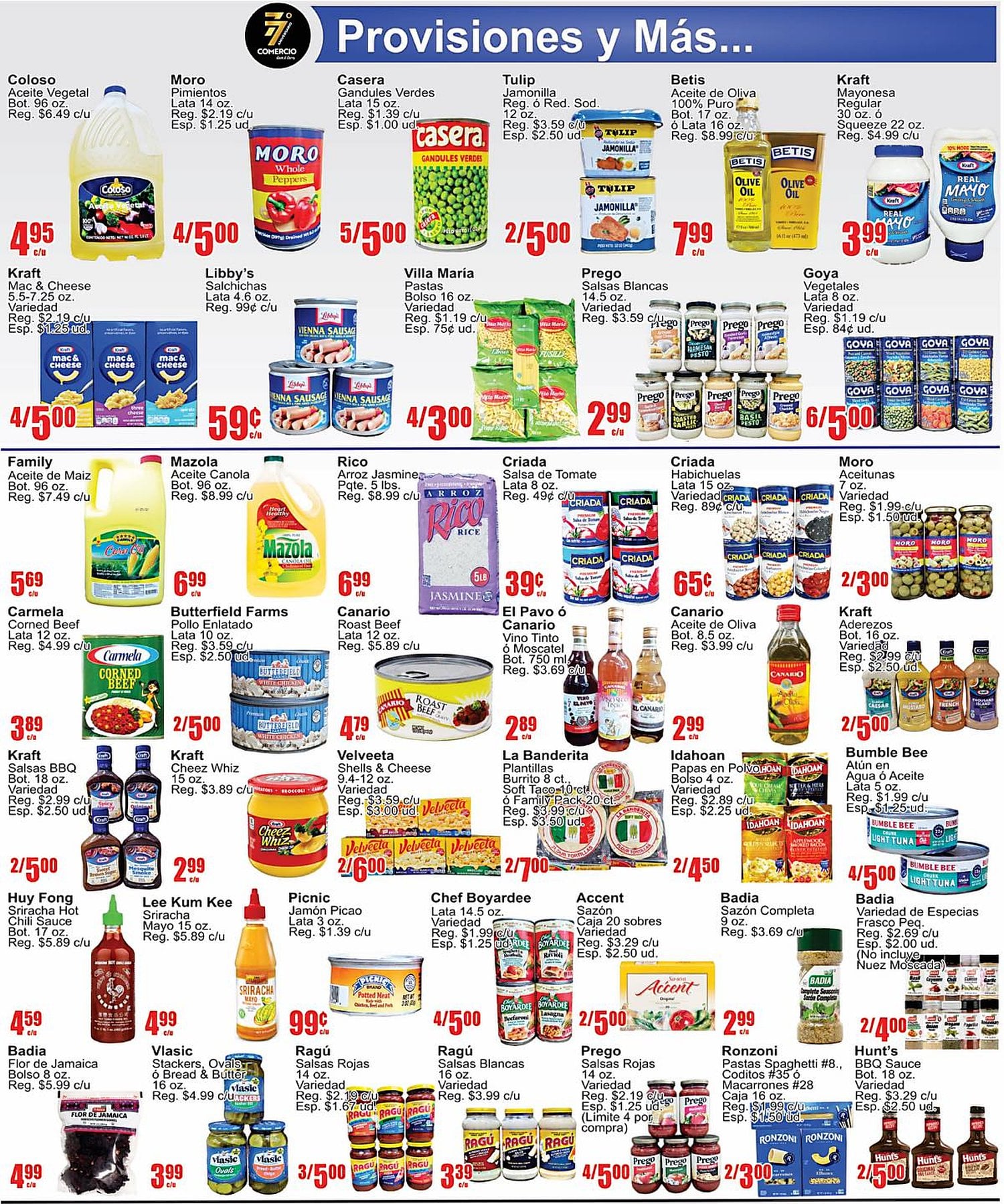 Página 8 del Shopper de Comercio C&C. Válido del 08/07/2026 al 21/07/2026