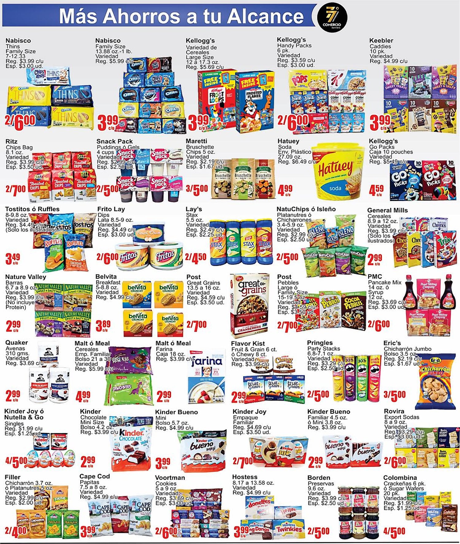 Página 9 del Shopper de Comercio C&C. Válido del 08/07/2026 al 21/07/2026