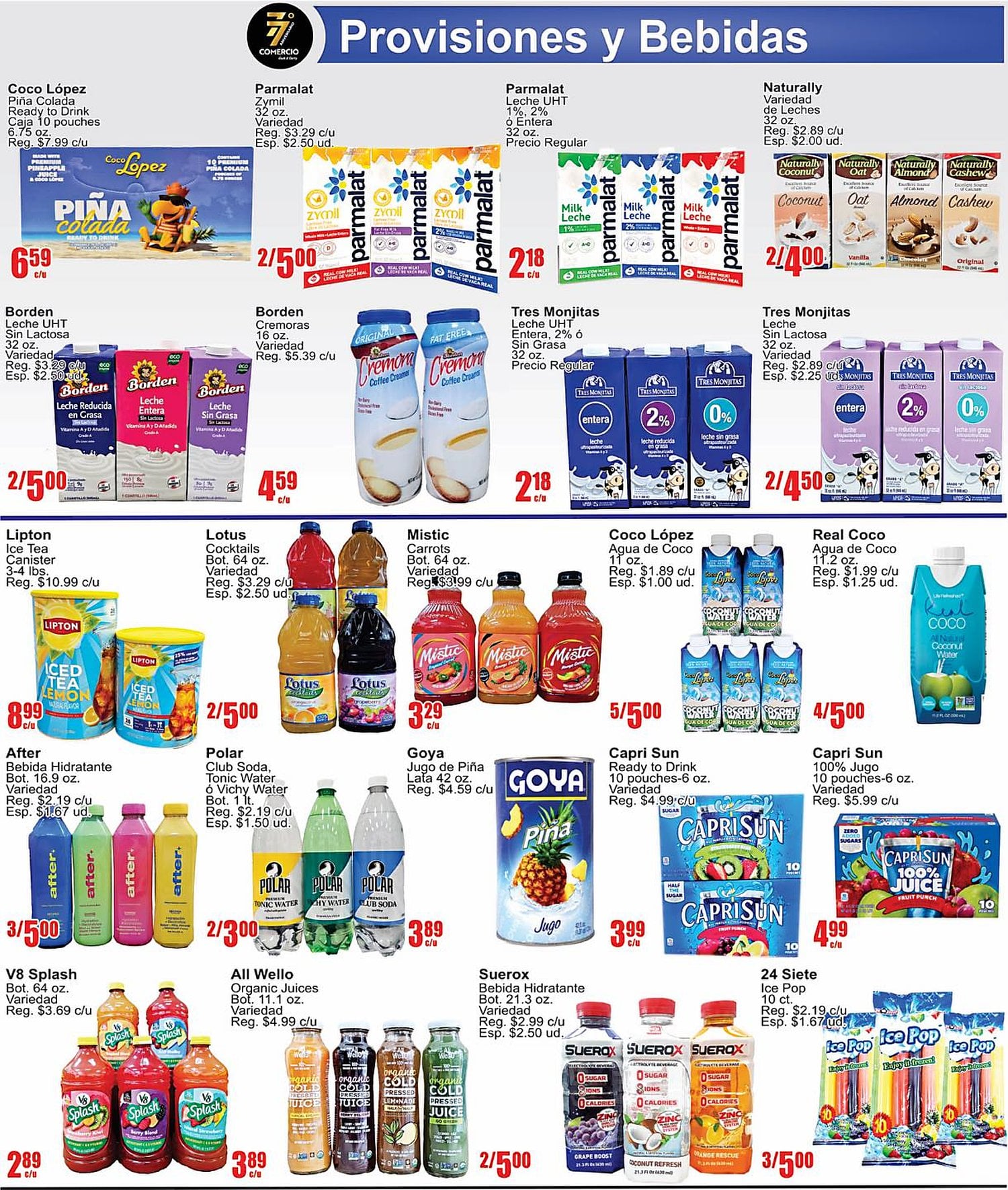 Página 10 del Shopper de Comercio C&C. Válido del 08/07/2026 al 21/07/2026