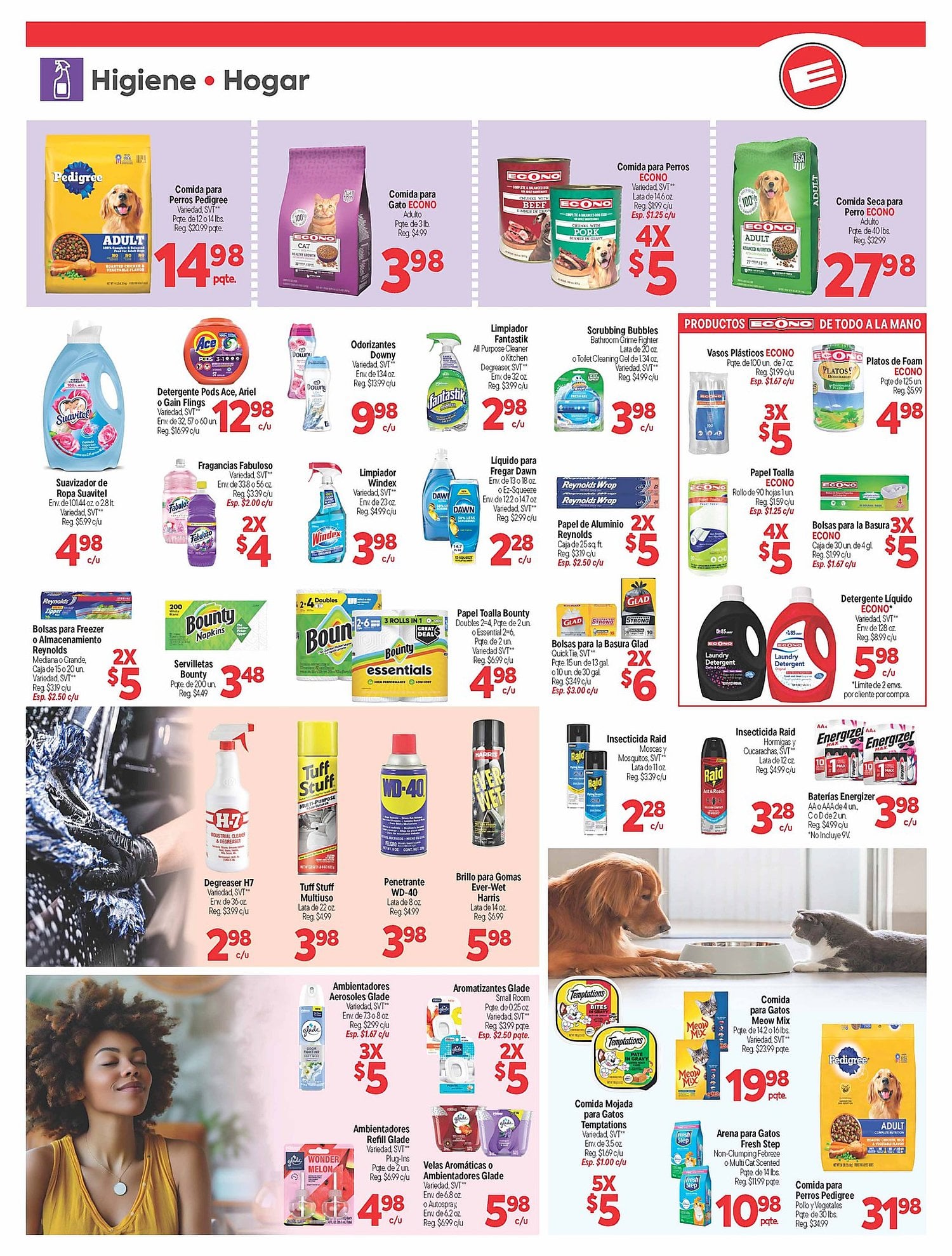 Página 3 del Shopper de Econo. Válido del 02/07/2026 al 08/07/2026