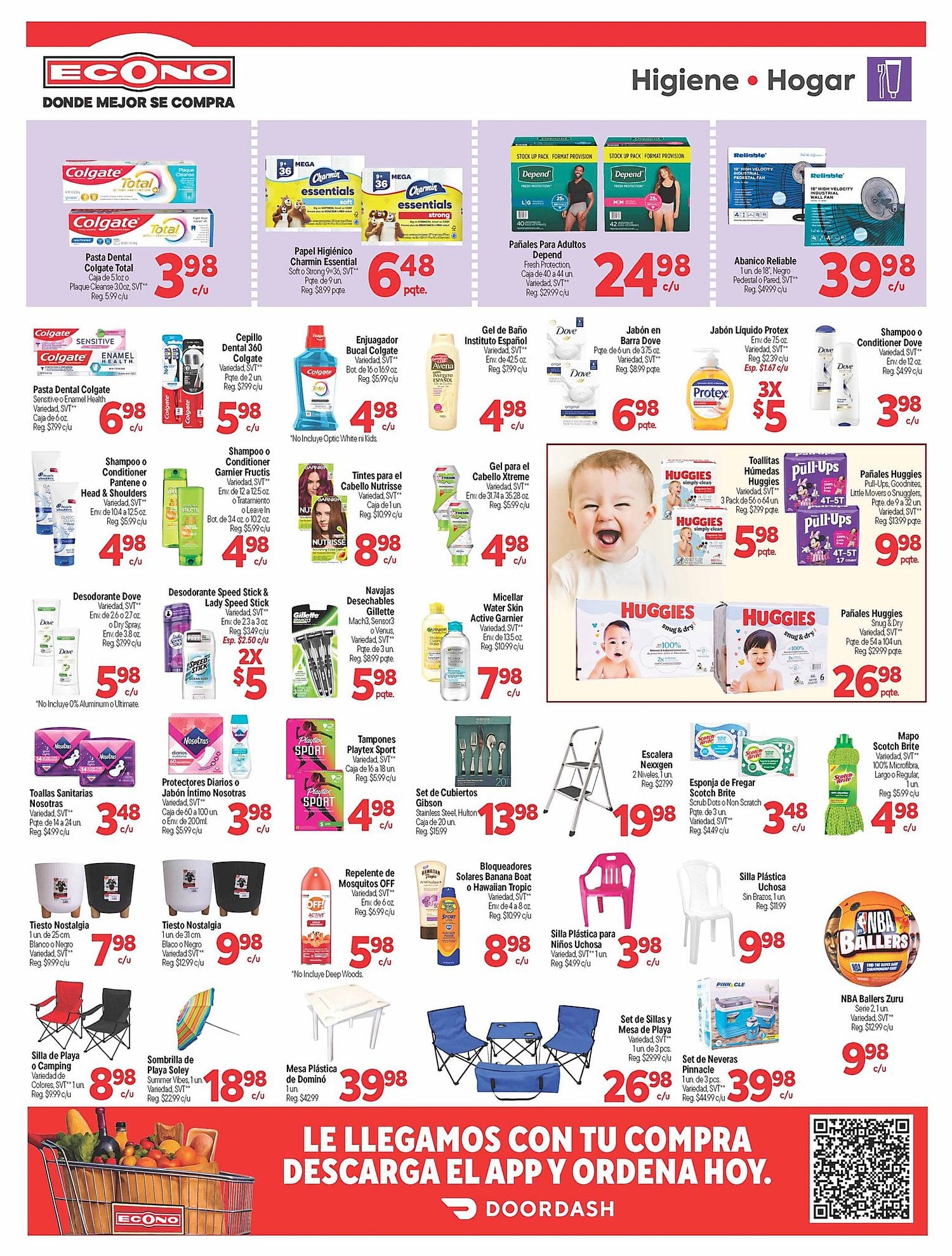 Página 4 del Shopper de Econo. Válido del 02/07/2026 al 08/07/2026