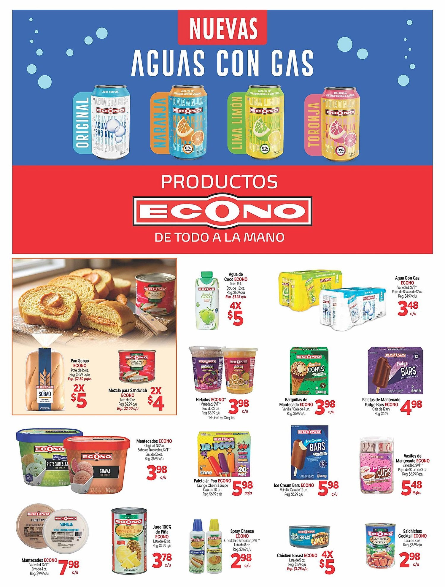 Página 6 del Shopper de Econo. Válido del 02/07/2026 al 08/07/2026