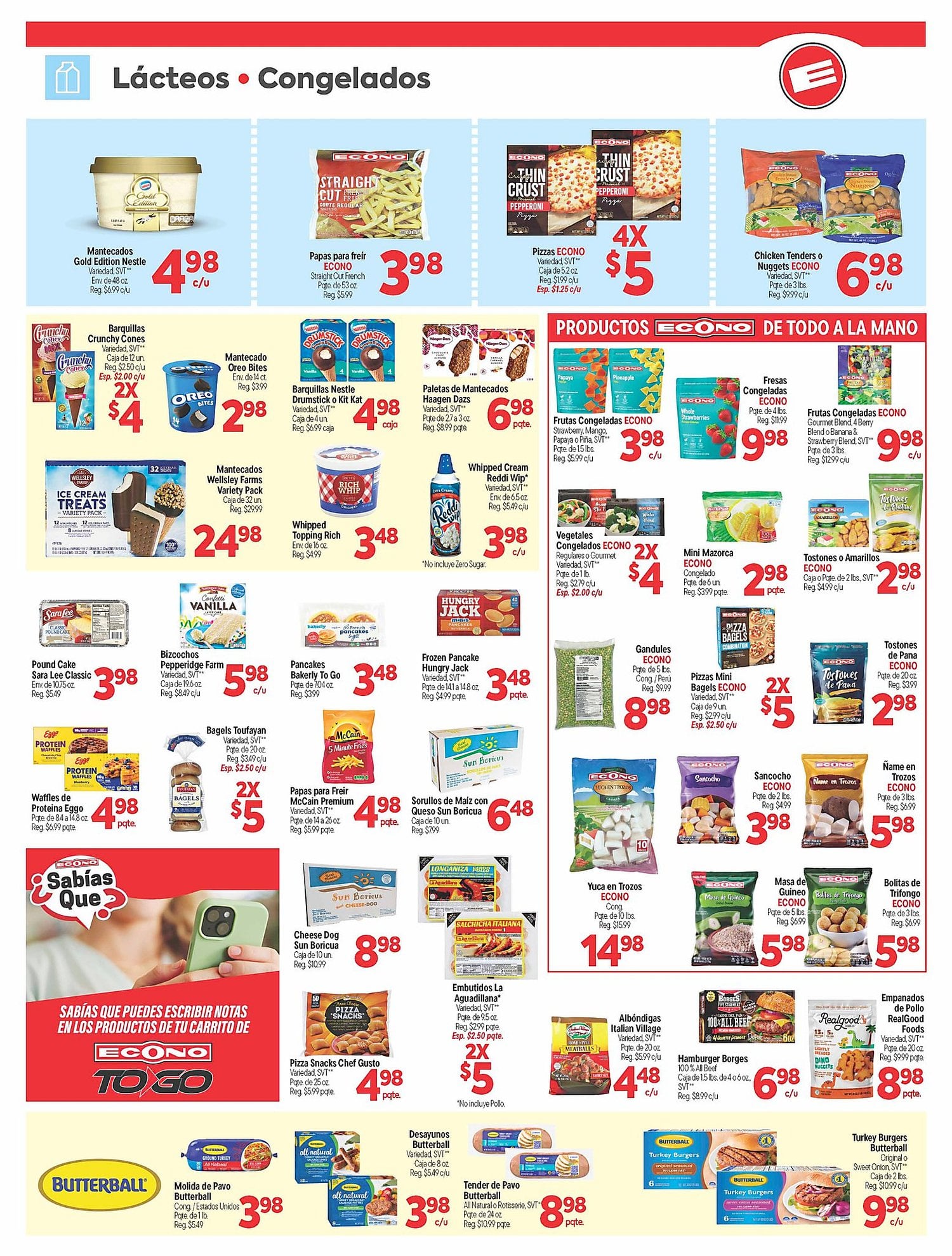 Página 13 del Shopper de Econo. Válido del 02/07/2026 al 08/07/2026