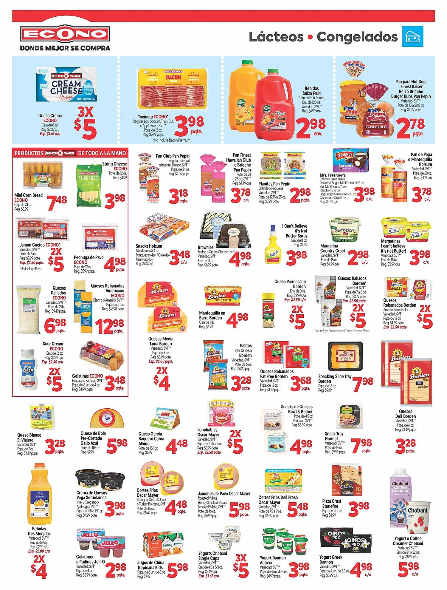 Página 14 del Shopper de Econo. Válido del 02/07/2026 al 08/07/2026