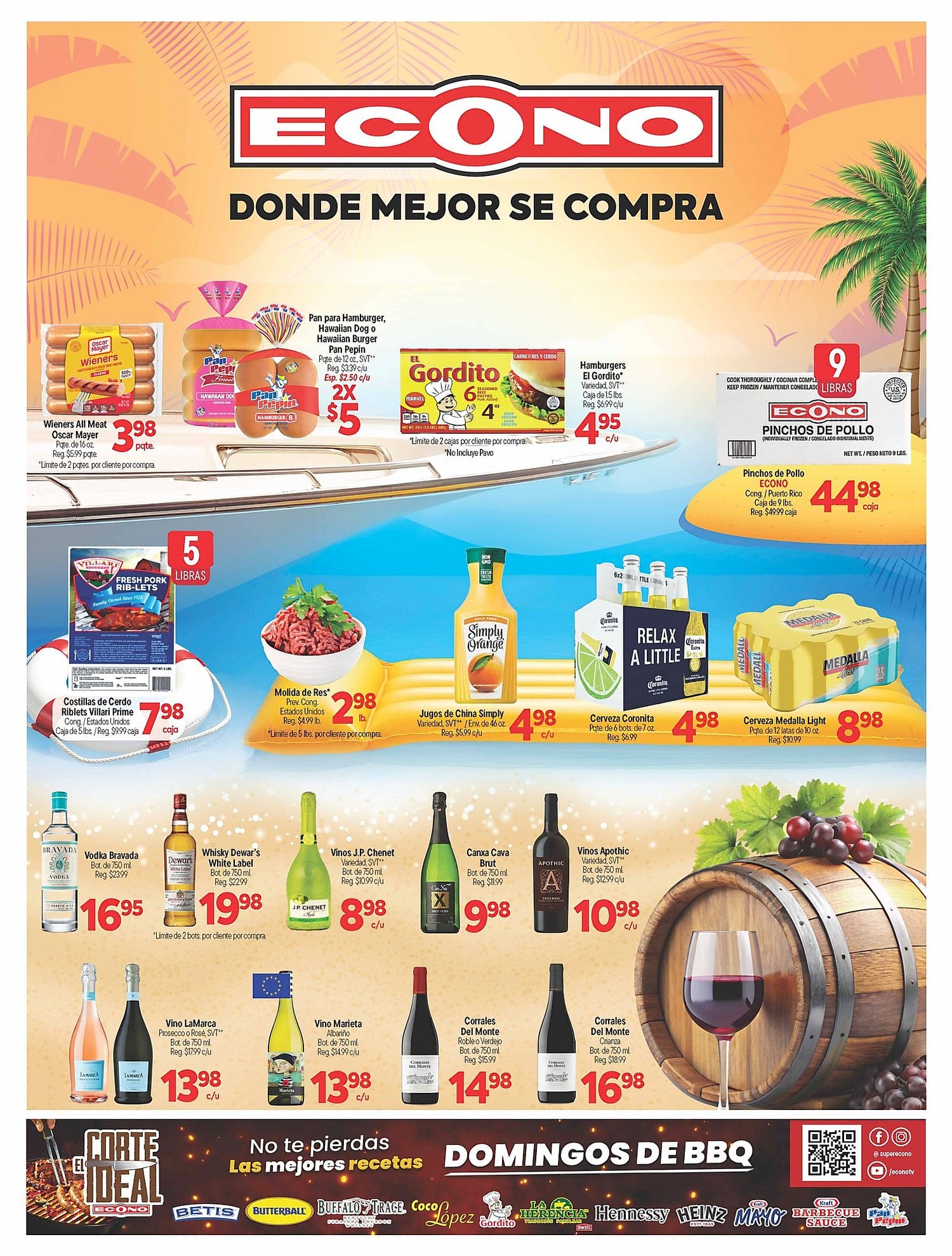 Página 16 del Shopper de Econo. Válido del 02/07/2026 al 08/07/2026