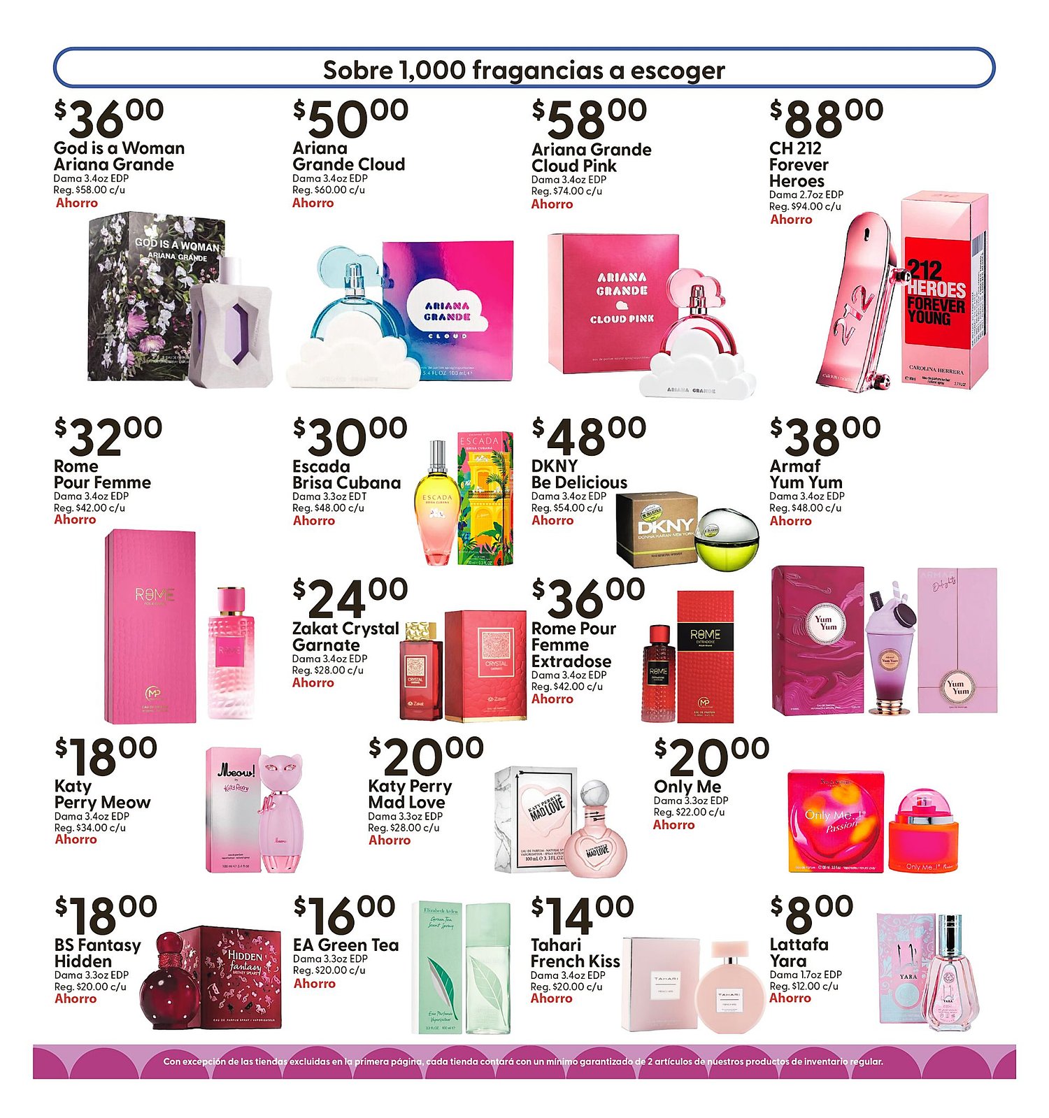 Página 8 del Shopper de Caridad. Válido del 01/06/2026 al 21/06/2026