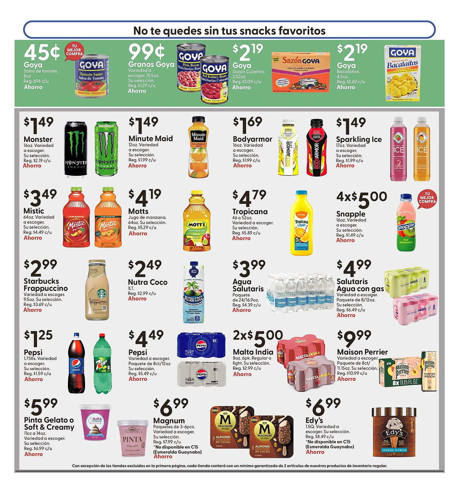 Página 17 del Shopper de Caridad. Válido del 01/06/2026 al 21/06/2026