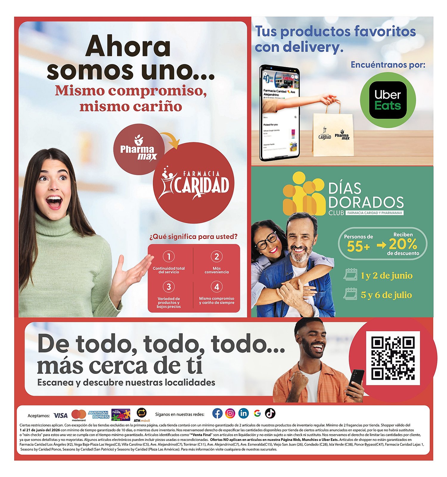 Página 20 del Shopper de Caridad. Válido del 01/06/2026 al 21/06/2026