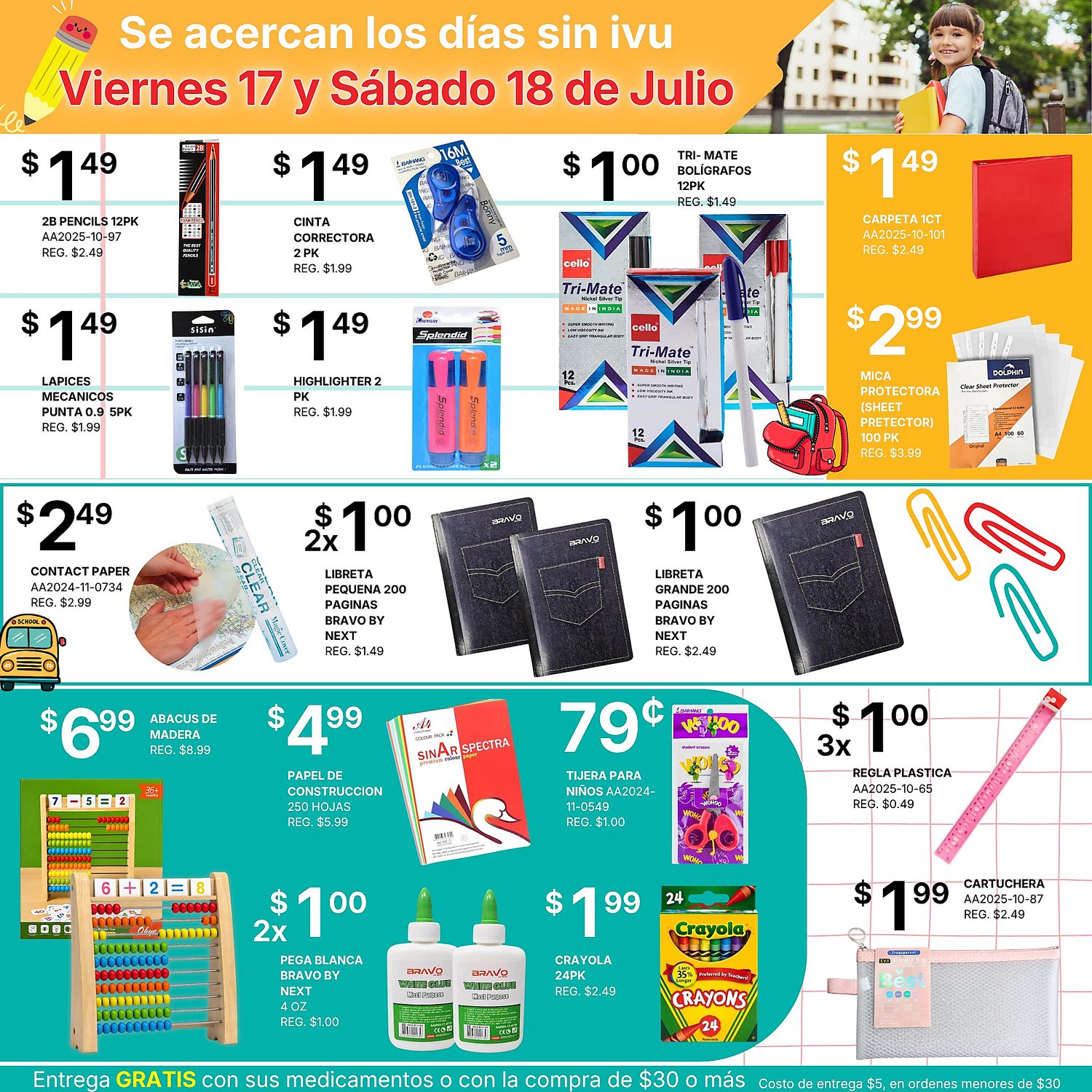 Página 4 del Shopper de Farmacias Plaza. Válido del 22/06/2026 al 11/07/2026