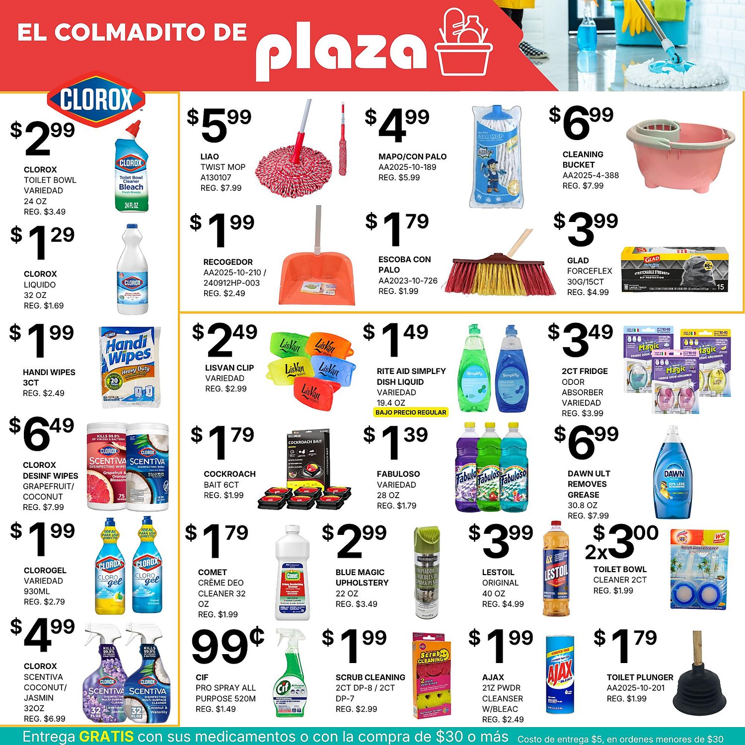 Página 7 del Shopper de Farmacias Plaza. Válido del 22/06/2026 al 11/07/2026