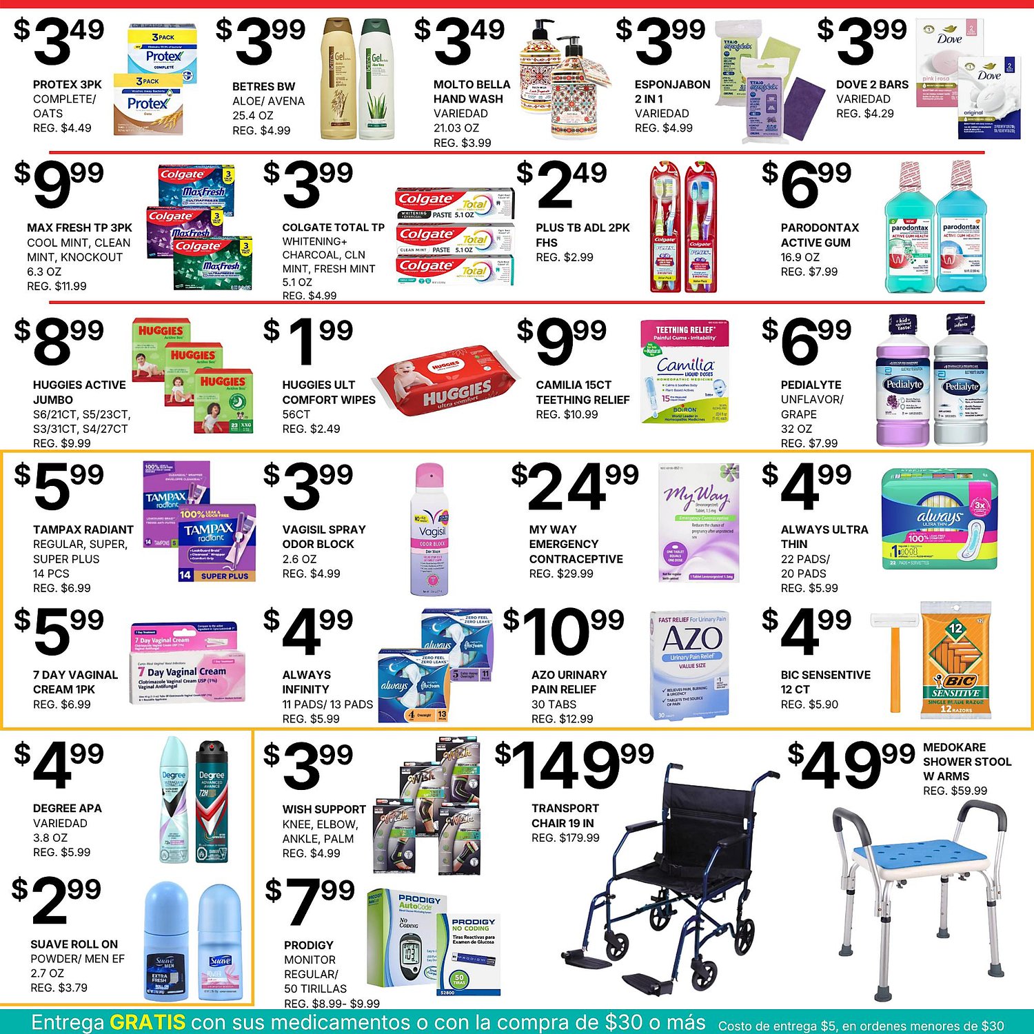 Página 10 del Shopper de Farmacias Plaza. Válido del 22/06/2026 al 11/07/2026