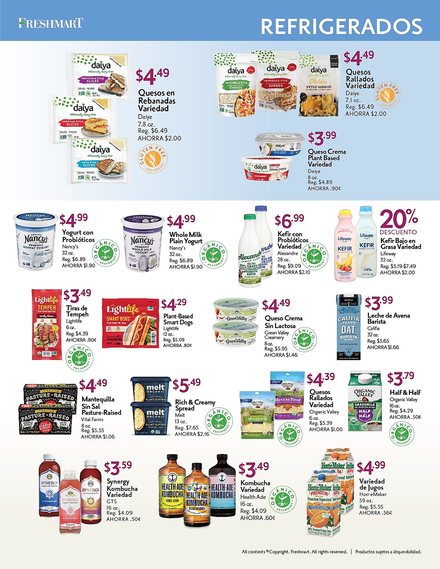 Página 3 del Shopper de Freshmart. Válido del 01/06/2026 al 30/06/2026