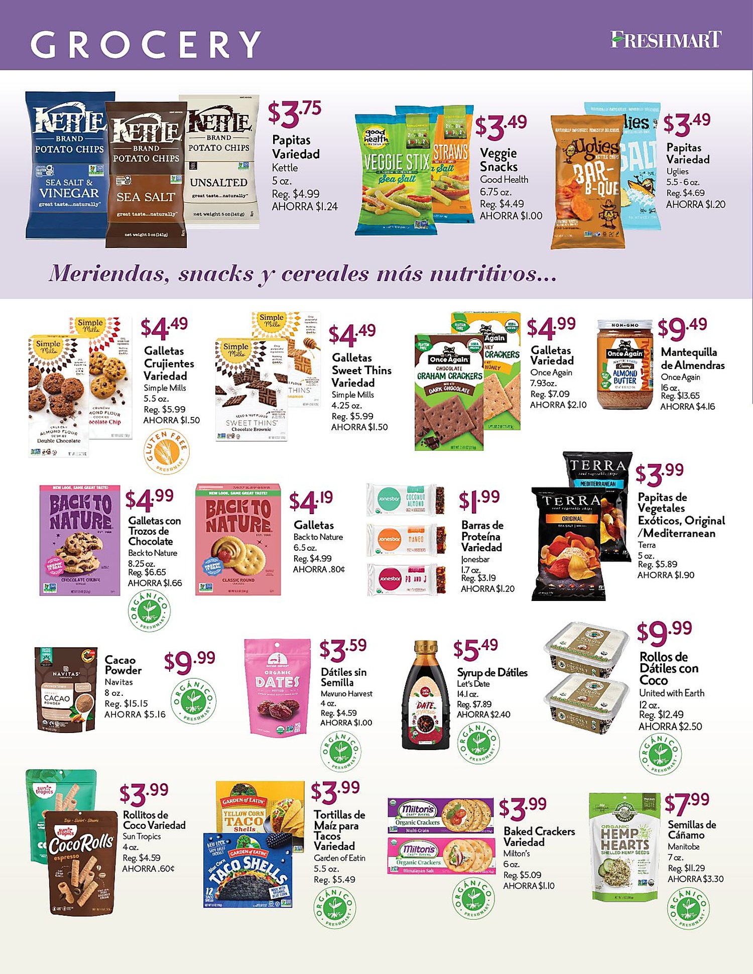 Página 4 del Shopper de Freshmart. Válido del 01/06/2026 al 30/06/2026