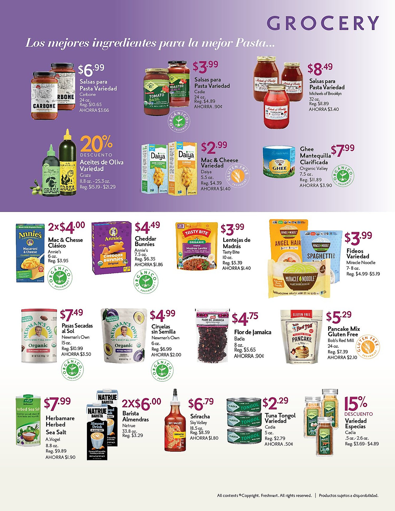 Página 5 del Shopper de Freshmart. Válido del 01/06/2026 al 30/06/2026