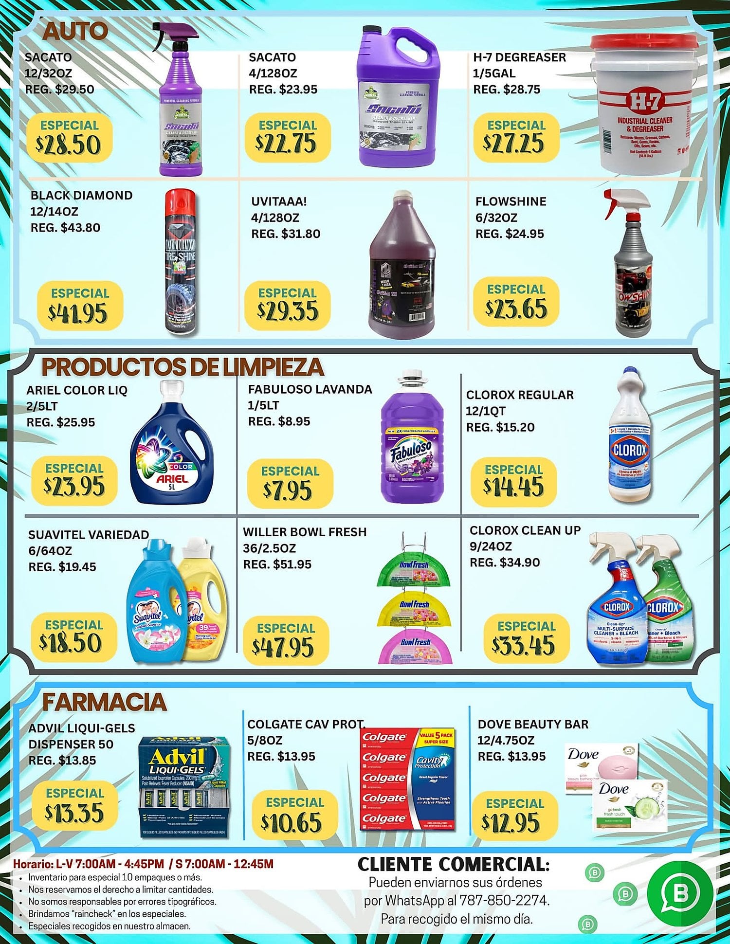 Página 2 del Shopper de Misceláneas del Este. Válido del 11/07/2026 al 23/07/2026