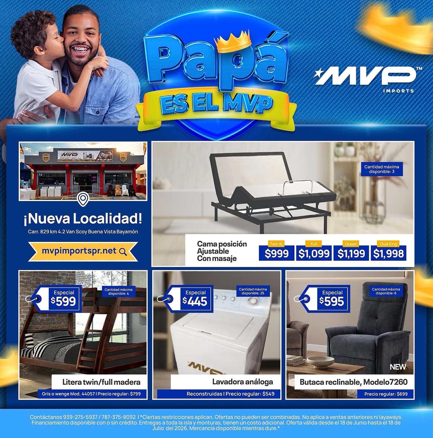 Página 4 del Shopper de MVP. Válido del 18/06/2026 al 18/07/2026