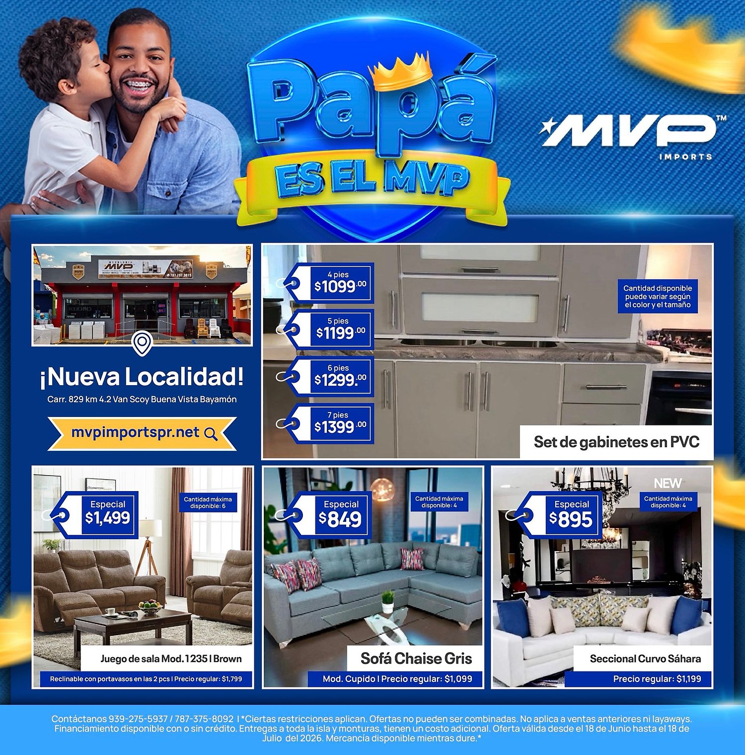 Página 5 del Shopper de MVP. Válido del 18/06/2026 al 18/07/2026