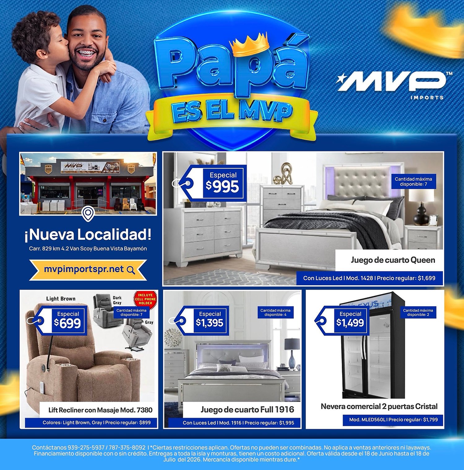 Página 6 del Shopper de MVP. Válido del 18/06/2026 al 18/07/2026