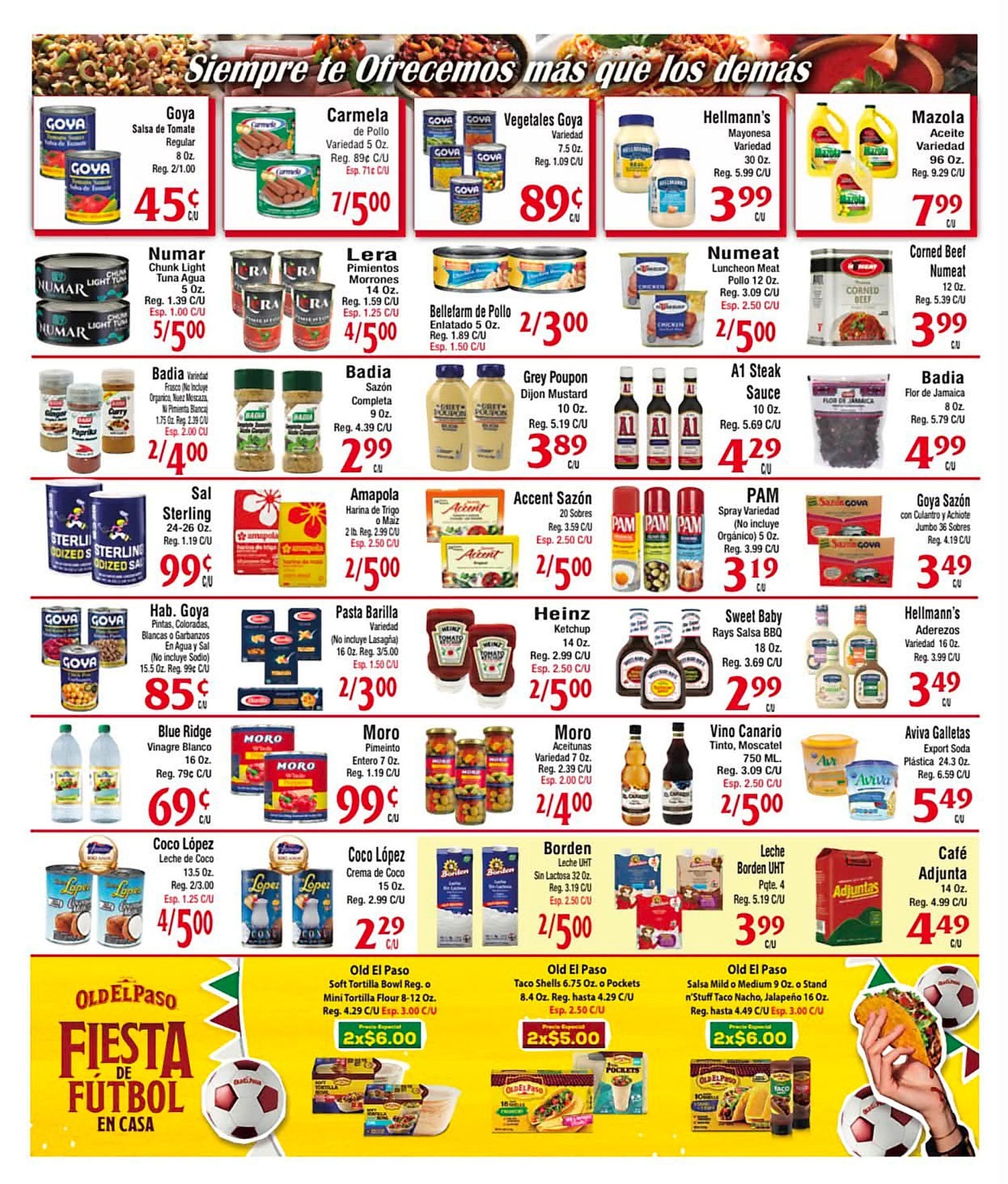 Página 6 del Shopper de Napo Vélez. Válido del 09/07/2026 al 15/07/2026