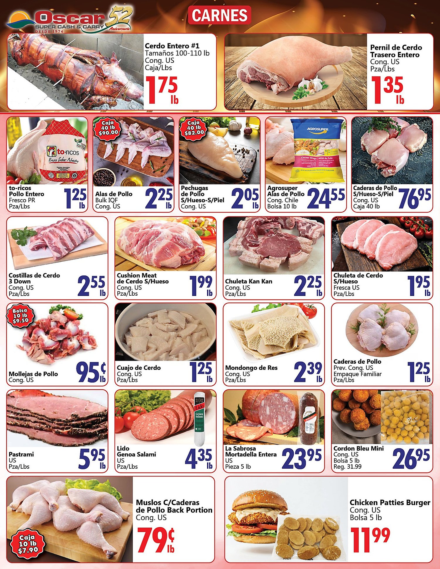 Página 2 del Shopper de Oscar. Válido del 18/06/2026 al 01/07/2026