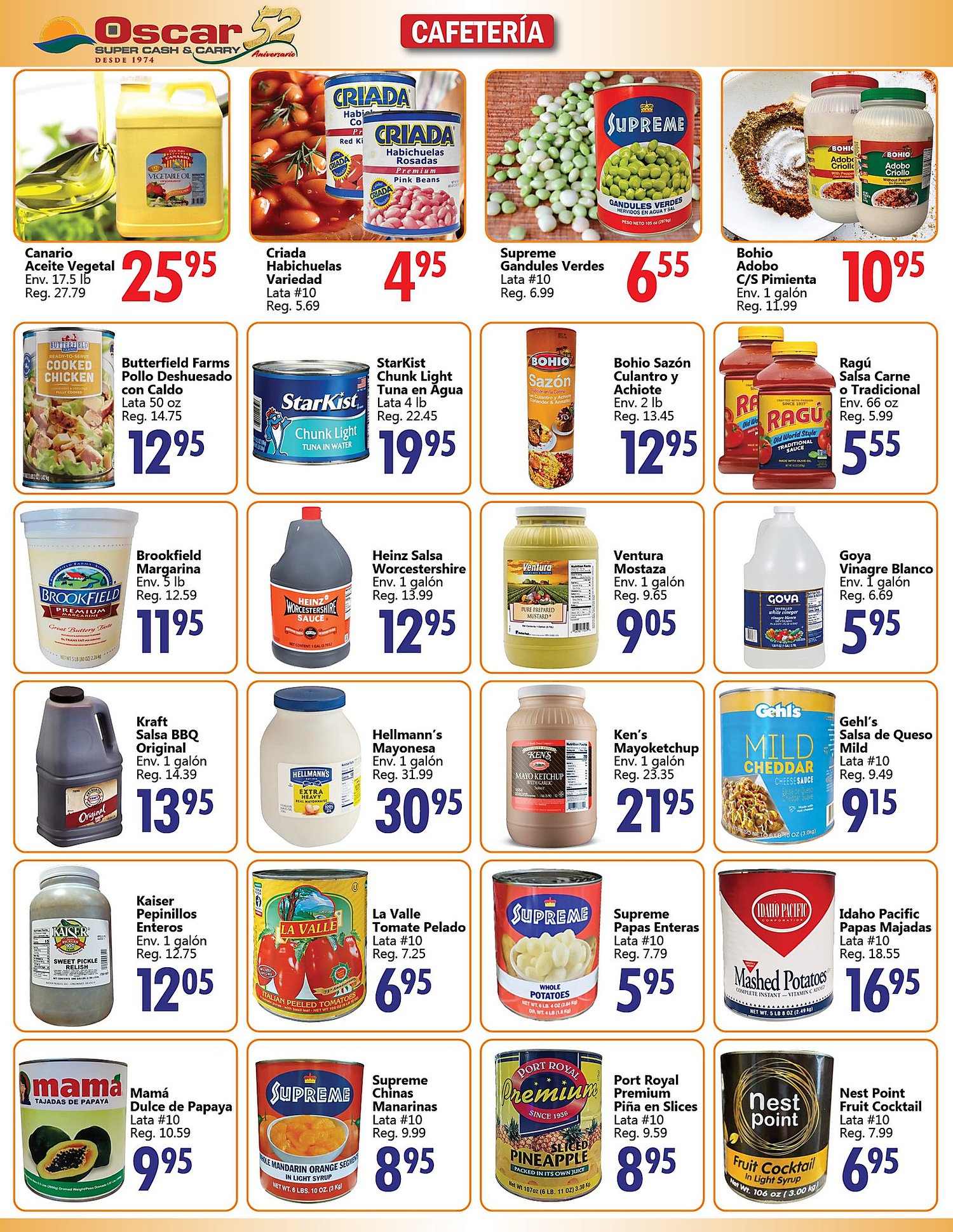 Página 5 del Shopper de Oscar. Válido del 18/06/2026 al 01/07/2026