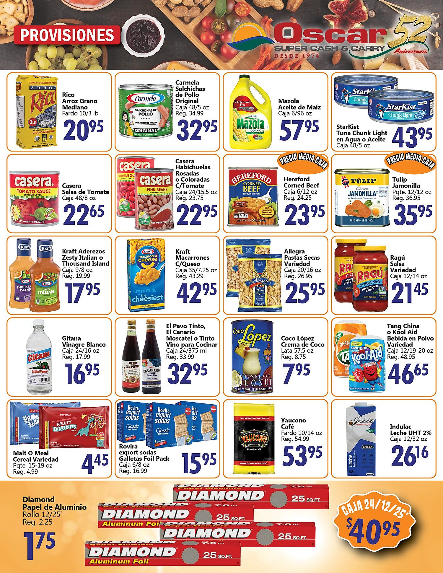Página 6 del Shopper de Oscar. Válido del 18/06/2026 al 01/07/2026