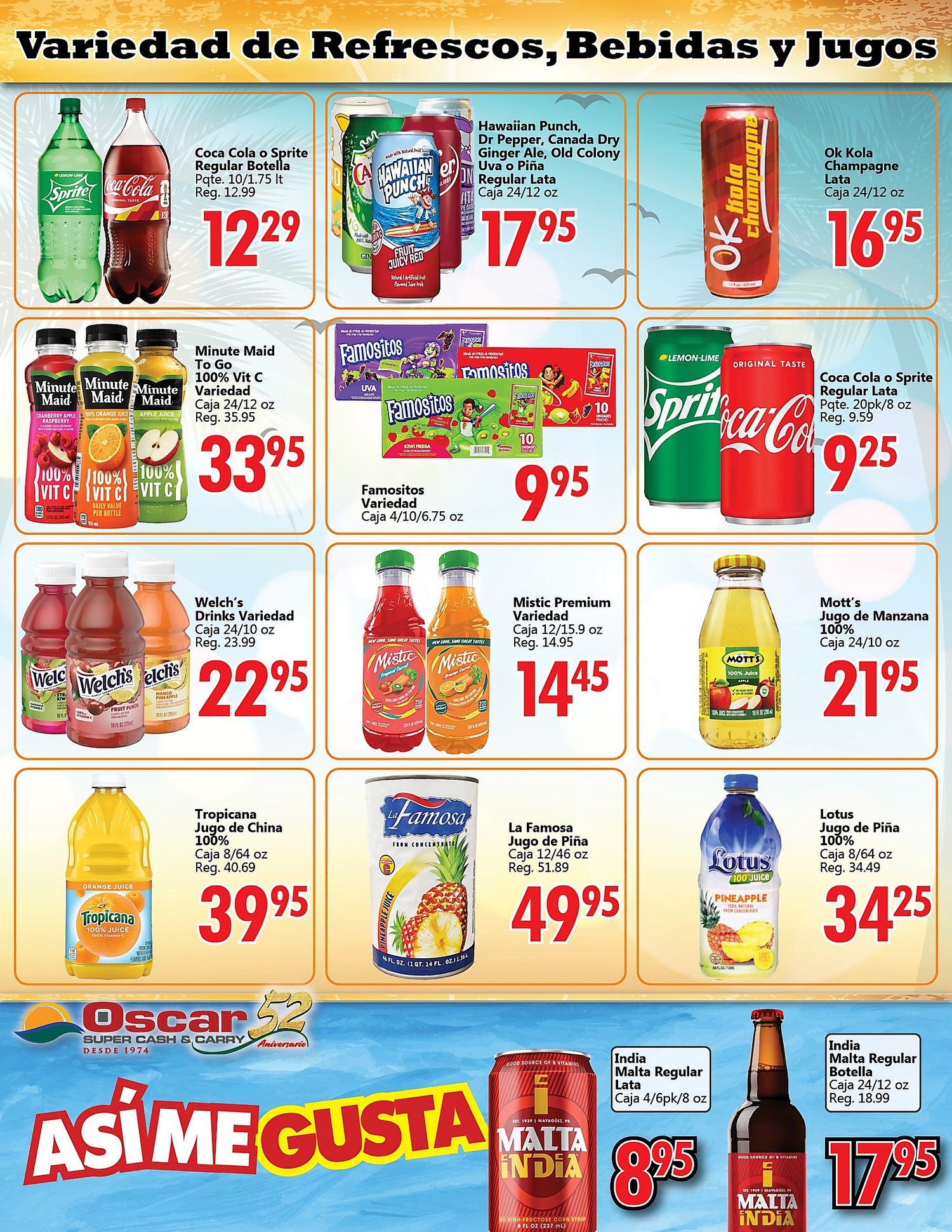Página 12 del Shopper de Oscar. Válido del 18/06/2026 al 01/07/2026