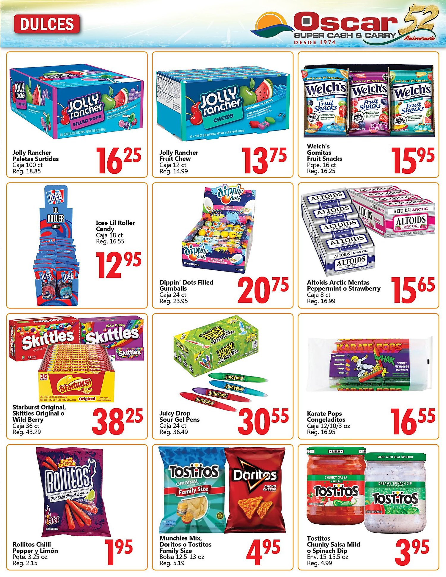 Página 17 del Shopper de Oscar. Válido del 18/06/2026 al 01/07/2026