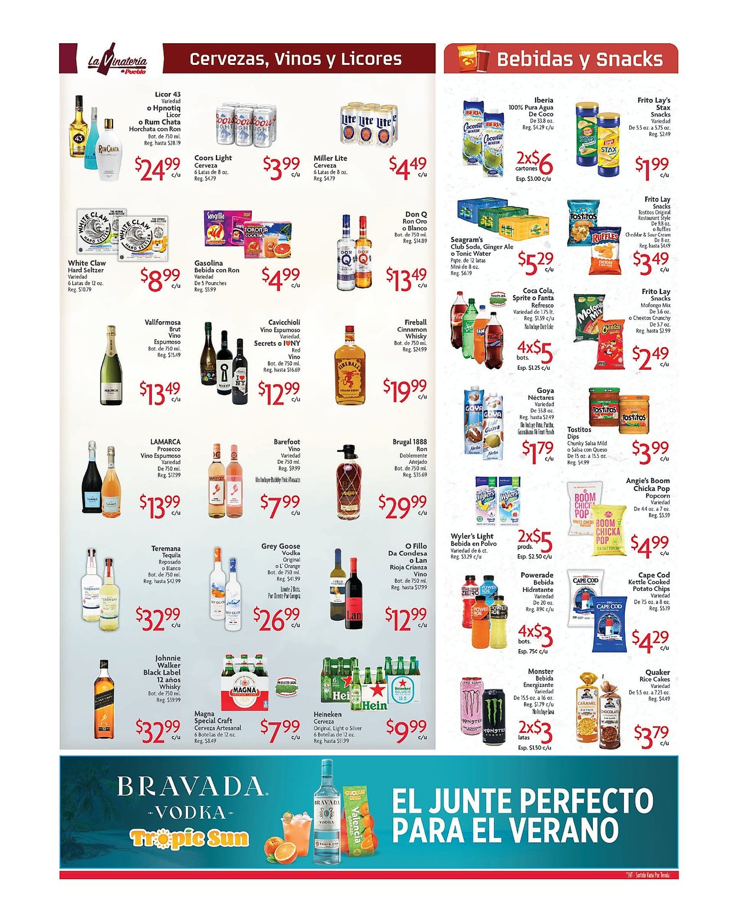 Página 6 del Shopper de Pueblo. Válido del 15/07/2026 al 21/07/2026