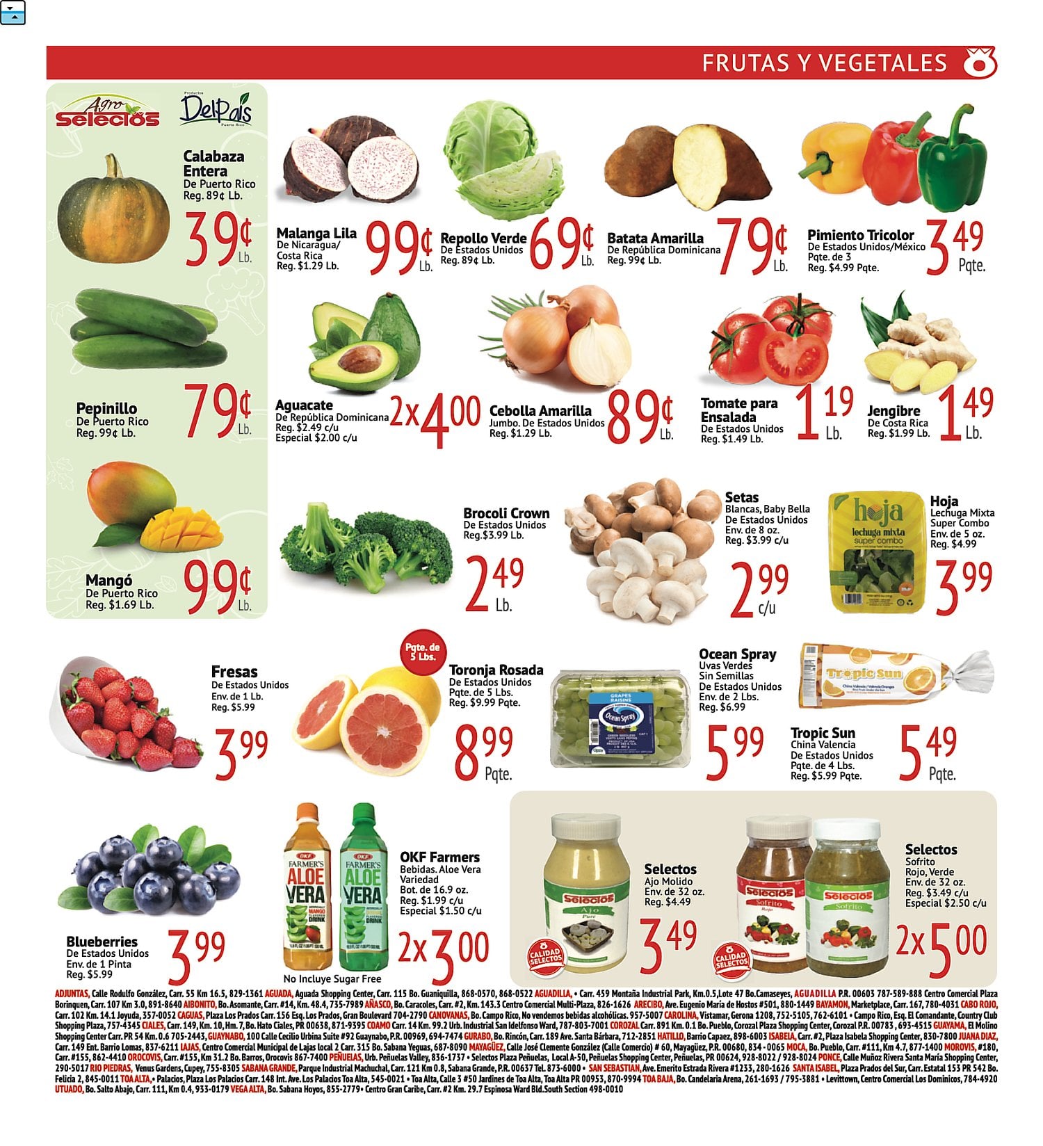 Página 2 del Shopper de Selectos. Válido del 16/07/2026 al 22/07/2026