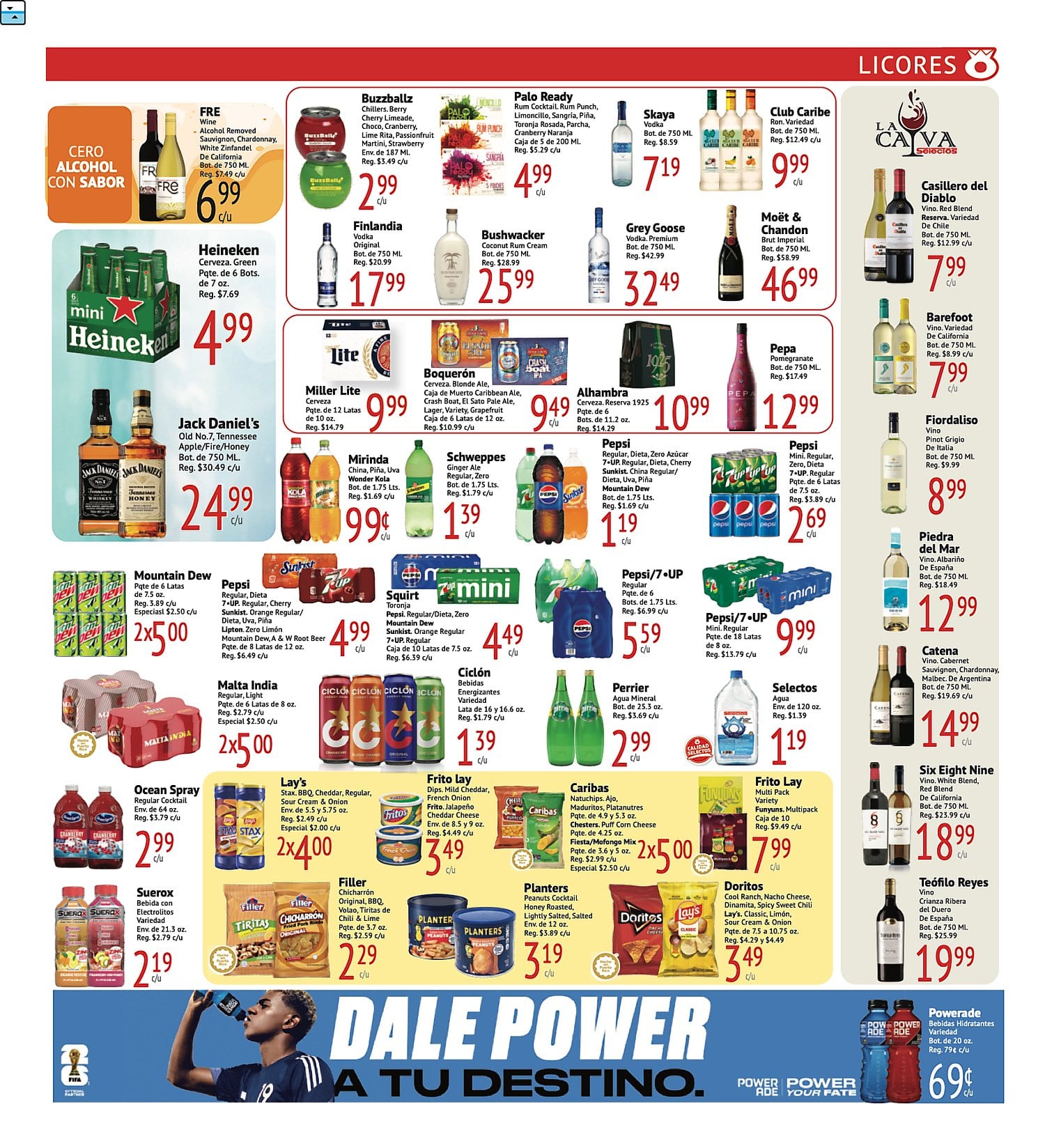 Página 8 del Shopper de Selectos. Válido del 16/07/2026 al 22/07/2026