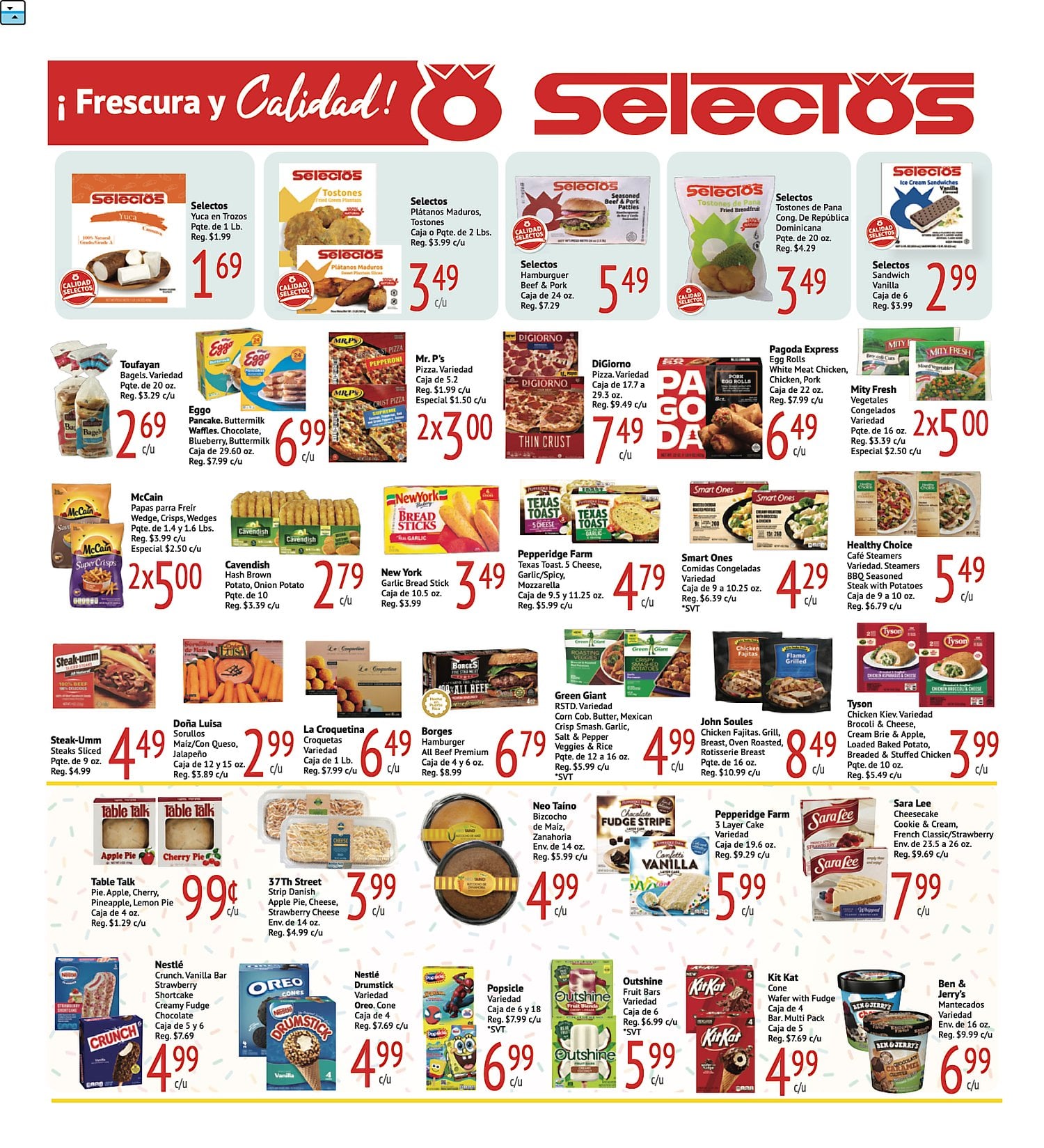 Página 11 del Shopper de Selectos. Válido del 16/07/2026 al 22/07/2026