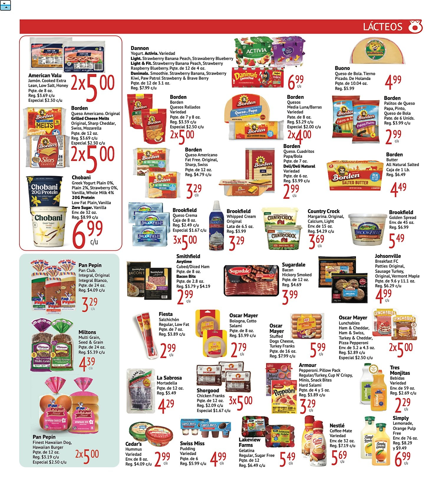 Página 12 del Shopper de Selectos. Válido del 16/07/2026 al 22/07/2026