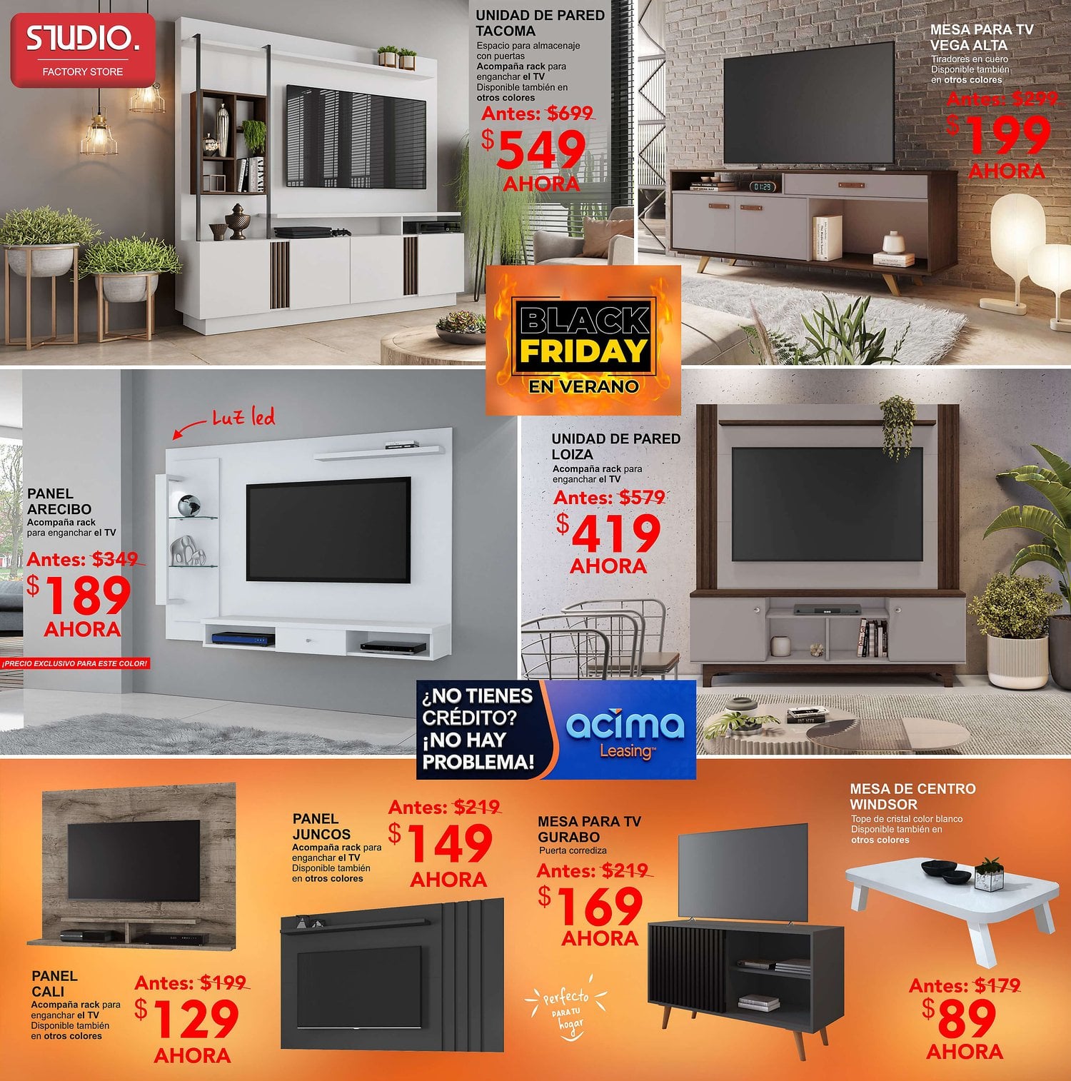 Página 3 del Shopper de Studio Furniture. Válido del 28/06/2026 al 19/07/2026