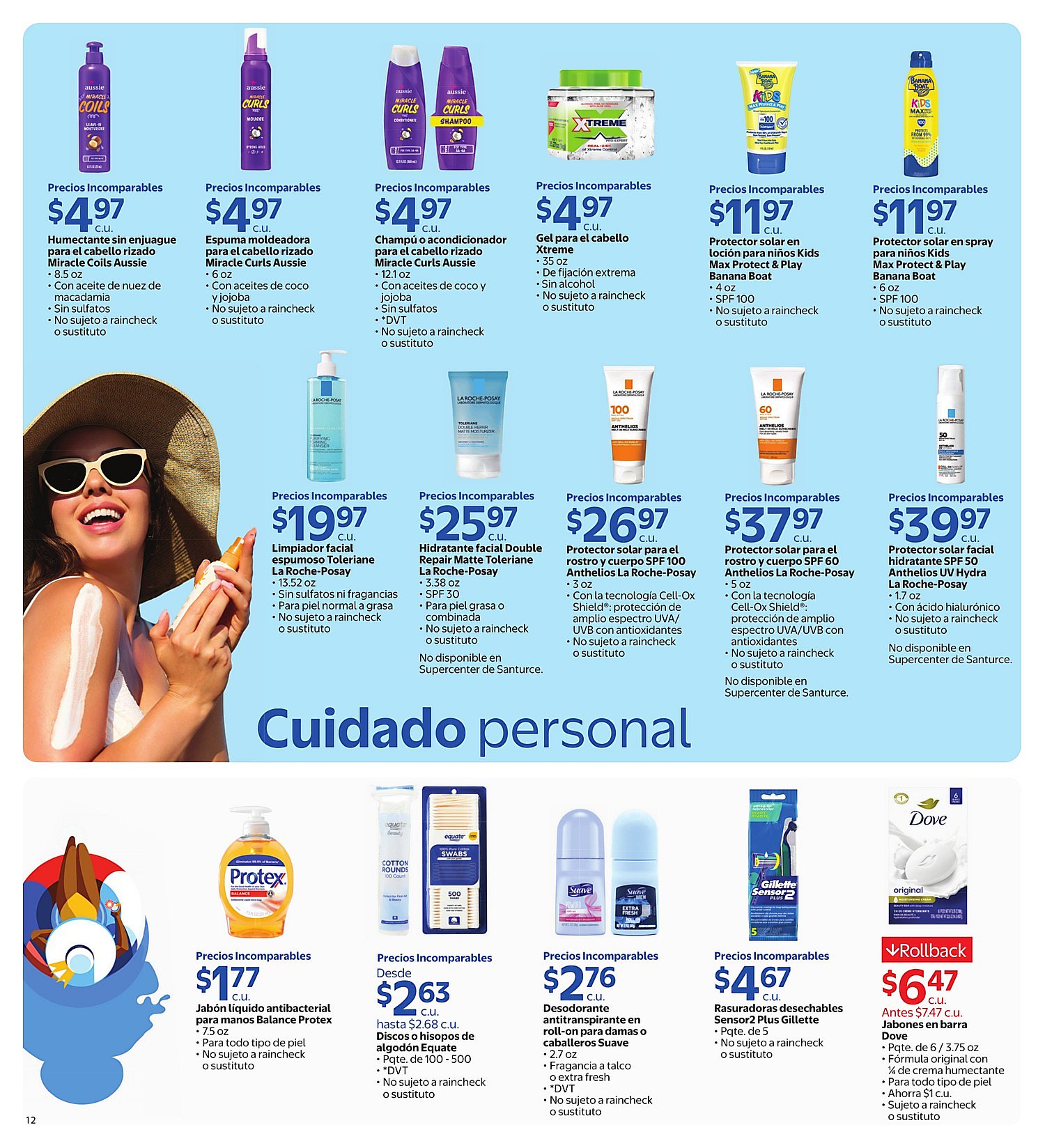 Página 12 del Shopper de Walmart. Válido del 10/06/2026 al 07/07/2026